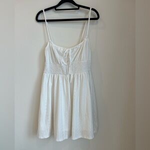 Adorable White Babydoll Dress